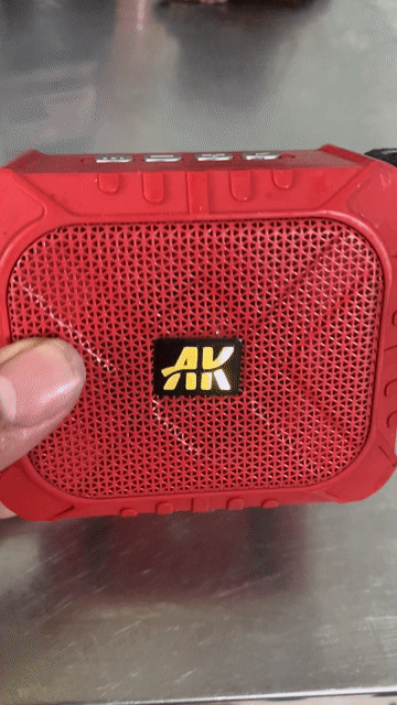 Loa Bluetooth Đỏ Bass Ấm Pin Lâu, kết nối ổn định. Mua bán Tivi, Âm thanh tại Quận Hải Châu Đà Nẵng được đăng bởi Linh  hình 1