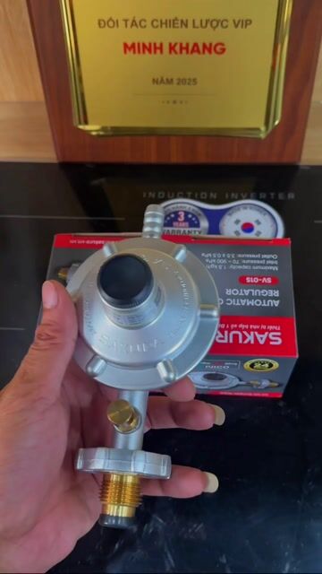 Van điều áp gas SAKURA SV-015. Mua bán Bếp, lò, đồ điện nhà bếp tại Quận Dương Kinh Hải Phòng được đăng bởi Nguyễn Thành hình 1