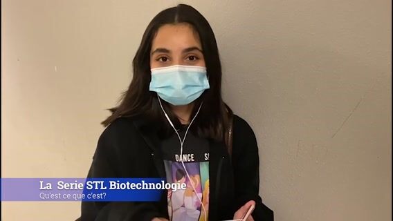 Je filme ma fomration- Serie STL option biotechnologie