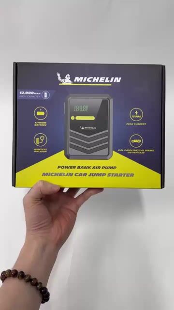 Bơm lốp và kích bình đa năng, 4in1, Michelin. Mua bán Phụ tùng xe tại Quận 10 Tp Hồ Chí Minh được đăng bởi phụ kiện Tốt hình 1