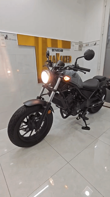 Honda Rebel 300 2022 Xám 4000 km. Mua bán Xe máy tại Quận Tân Phú Tp Hồ Chí Minh được đăng bởi Huỳnh lê minh tuấn hình 1