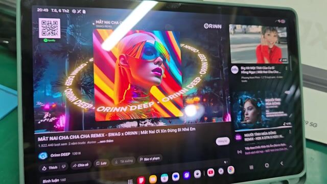 Samsung Galaxy Tab S9 Bạc Đã sử dụng. Mua bán Máy tính bảng tại Quận 8 Tp Hồ Chí Minh được đăng bởi Khánh Bình Chánh hình 1