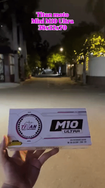 Đèn trợ sáng TITAN M10 Ultra Xám Mới. Mua bán Phụ tùng xe tại Quận 3 Tp Hồ Chí Minh được đăng bởi mihtc hình 1