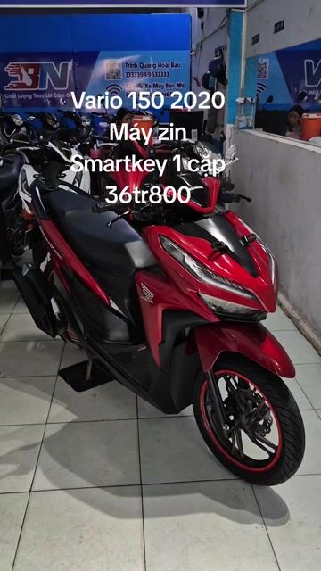 Honda Vario 150 2020 Đỏ mận. Mua bán Xe máy tại Quận Bình Thuỷ Cần Thơ được đăng bởi Xe Máy Bảo Nhi hình 1