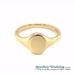 9ct Traditional Oval Signet Ring (9mm x 7mm) 360 video