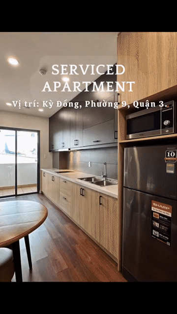 Cho thuê Căn hộ Chung cư Quận 3 Tp Hồ Chí Minh diện tích 45 m² giá 10 triệu/tháng