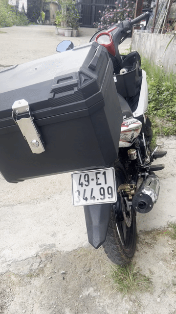 Yamaha Exciter 135 5s Trắng đỏ đen 59.499 km. Mua bán Xe máy tại Thành phố Đà Lạt Lâm Đồng được đăng bởi nguyen khang hình 1
