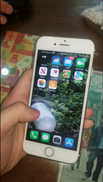 Apple iPhone 7 128GB Vàng Mất kết nối sim. Mua bán Điện thoại tại Huyện Thường Tín Hà Nội được đăng bởi Tên chưa cung cấp hình 1