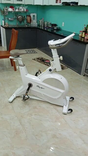 🔴Xe đạp tập ElipSport Trắng Còn mới 97%. Mua bán Đồ thể thao, Dã ngoại tại Quận Tân Bình Tp Hồ Chí Minh được đăng bởi Lam huu quang hình 1