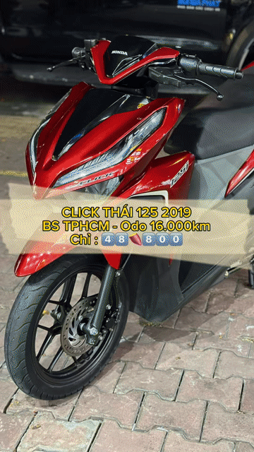 [GÓP 0 LS-0 PHÍ HS] Click Thái 125 2019 - CỰC ĐẸP. Mua bán Xe máy tại Quận 12 Tp Hồ Chí Minh được đăng bởi Bùi văn hiếu hình 1