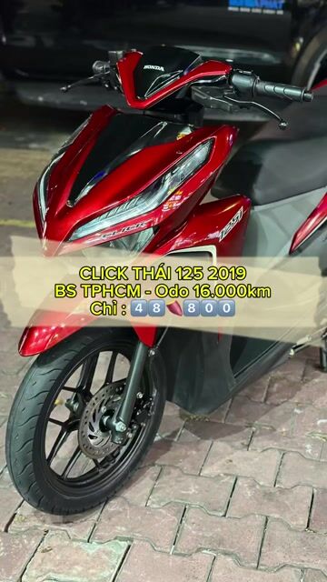 [GÓP DC GIỮ CAVET] Click Thái 125 2019 Đỏ 16.000km. Mua bán Xe máy tại Quận 12 Tp Hồ Chí Minh được đăng bởi Bùi văn hiếu hình 1