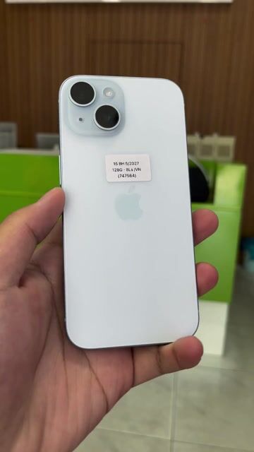 Apple iPhone 15 Plus 128GB Xanh dương. Mua bán Điện thoại tại Quận Ngô Quyền Hải Phòng được đăng bởi lê thanh thuỷ hình 1