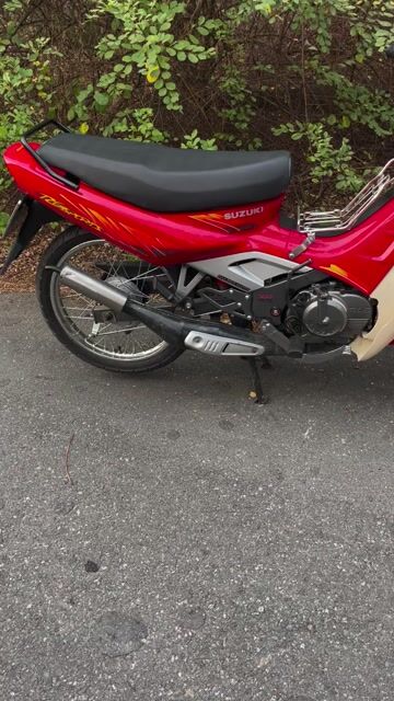 Suzuki Xì po màu Đỏ. Mua bán Xe máy tại Huyện Trảng Bom Đồng Nai được đăng bởi xe tải nhỏ trảng bom đồng nai hình 1