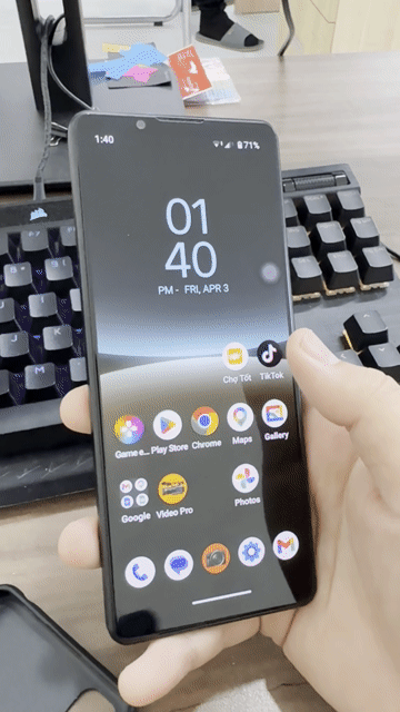 Sony Xperia 5 Mark IV Đen. Mua bán Điện thoại tại Quận Bình Thạnh Tp Hồ Chí Minh được đăng bởi Tường Lê hình 1