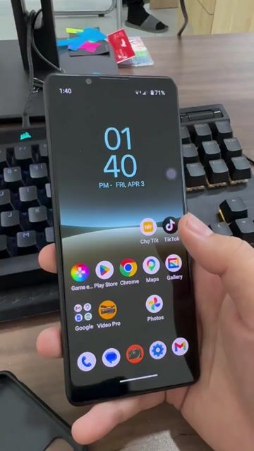 Sony Xperia 5 Mark IV Đen. Mua bán Điện thoại tại Quận Bình Thạnh Tp Hồ Chí Minh được đăng bởi Tường Lê hình 1