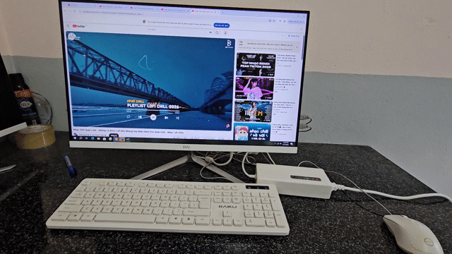 Máy tính All-in-one i5-7400 16GB SSD 256GB Trắng. Mua bán Máy tính để bàn tại Thành phố Tây Ninh Tây Ninh được đăng bởi Phương Nam hình 1