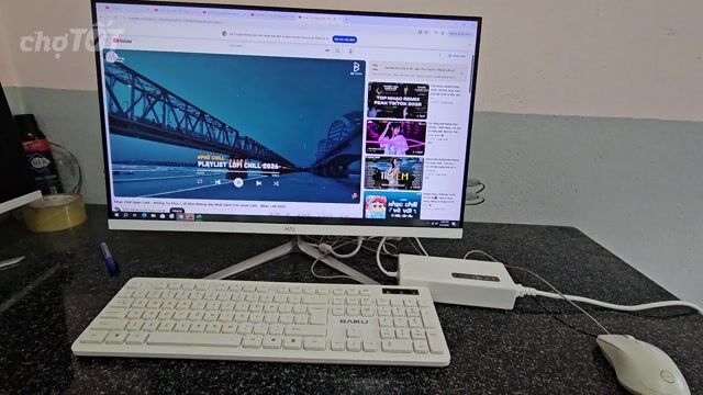 Máy tính All-in-one i5-7400 16GB SSD 256GB Trắng. Mua bán Máy tính để bàn tại Thành phố Tây Ninh Tây Ninh được đăng bởi Phương Nam hình 1