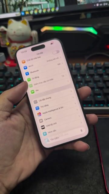 Apple iPhone 15 Pro 128GB Quốc tế 98%. Mua bán Điện thoại tại Quận Gò Vấp Tp Hồ Chí Minh được đăng bởi Quảng Phạm Mua Iphone Lock và QT  HCM hình 1