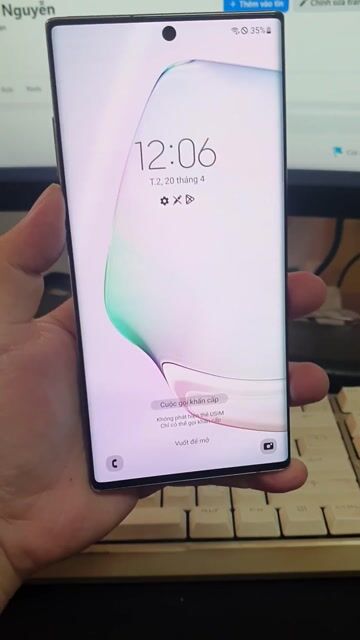 Samsung Note 10 Plus 256GB Trắng. Mua bán Điện thoại tại Quận 6 Tp Hồ Chí Minh được đăng bởi OStar Mobile hình 1