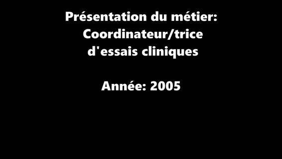 Coordinateur en essai clinique