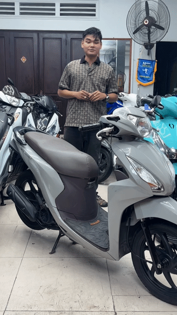 Honda Vision 2017. hỗ trợ góp. Mua bán Xe máy tại Thành phố Thủ Đức Tp Hồ Chí Minh được đăng bởi Lê Hạnh hình 1