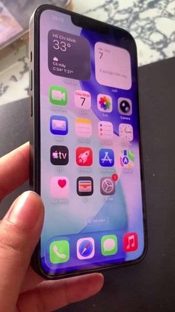 iPhone 13 128GB Xanh lá. Mua bán Điện thoại tại Thị xã Bến Cát Bình Dương được đăng bởi VN Mobile hình 1