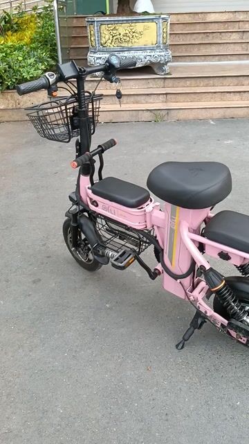Xe đạp điện Mini màu Hồng. Mua bán Xe điện tại Thành phố Thủ Đức Tp Hồ Chí Minh được đăng bởi MUA BÁN TRAO ĐỔI XE ĐẠP MỚI CŨ hình 1