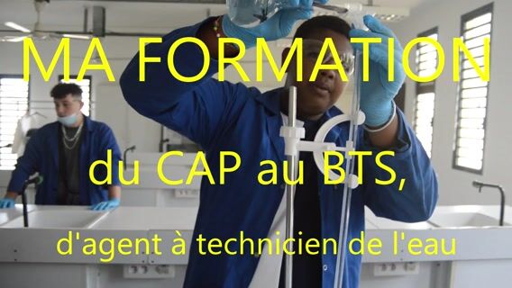 Ma formation de CAP à BTS d'agent à technicien de l'eau