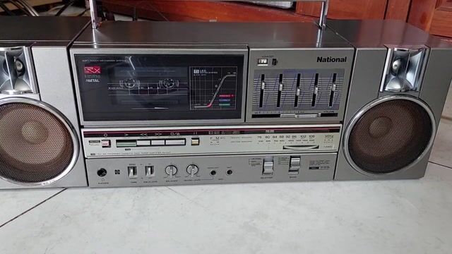 Đài cassette National RX C45. Mua bán Tivi, Âm thanh tại Huyện Bình Chánh Tp Hồ Chí Minh được đăng bởi Le va loa amply bãi hình 1
