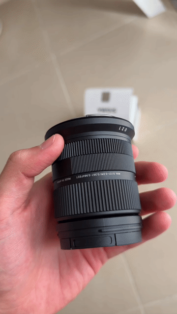 Ống kính Sigma 18-50mm F2.8 DC DN RF Đen. Mua bán Máy ảnh, Máy quay tại Quận Gò Vấp Tp Hồ Chí Minh được đăng bởi Kim Oanh hình 1