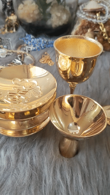 Bộ ly chén Vàng 24K 5 ly 3 chén. Mua bán Dụng cụ nhà bếp tại Quận 1 Tp Hồ Chí Minh được đăng bởi  chuyên hàng si nhật sĩ lẻ hình 1