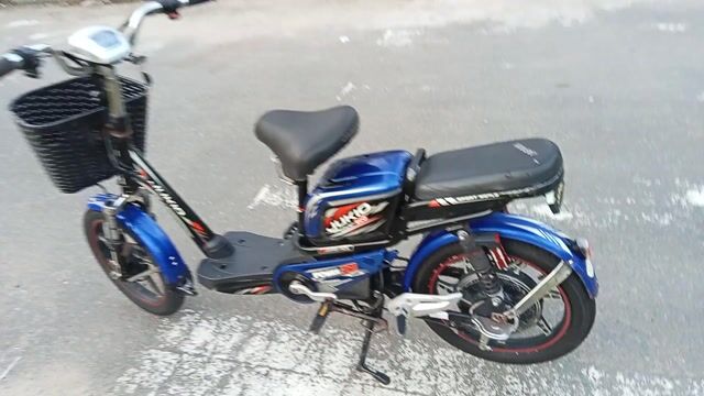 Xe đạp điện Jukio Xanh dương. Mua bán Xe điện tại Quận Cẩm Lệ Đà Nẵng được đăng bởi Triều hình 1