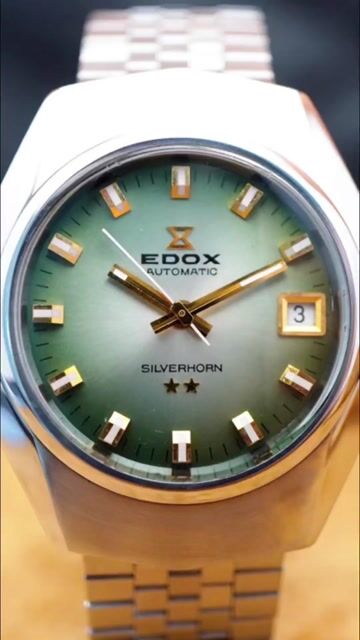 Đồng hồ Edox Silverhorn Automatic Swiss Made. Mua bán Đồng hồ tại Quận 3 Tp Hồ Chí Minh được đăng bởi Đồng Hồ Nội Địa Nhật hình 1