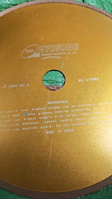Lưỡi cắt kim cương HSD HYOSUNG. Mua bán Đồ chuyên dụng, Giống nuôi trồng tại Quận 3 Tp Hồ Chí Minh được đăng bởi Phù Du hình 1