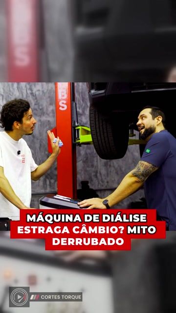 Máquina de diálise estraga câmbio? O mito cai por terra