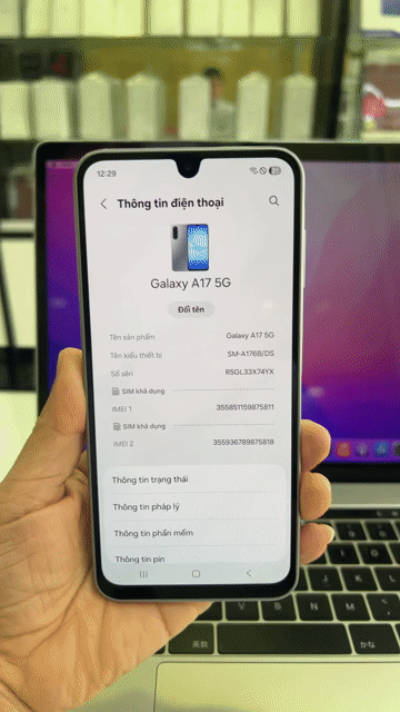 Samsung A17 5G 8GB/256GB Bạc. Mua bán Điện thoại tại Quận Tân Bình Tp Hồ Chí Minh được đăng bởi TH Mobile hình 1