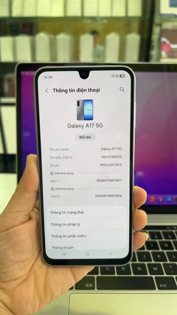 Samsung A17 5G 8GB/256GB Bạc. Mua bán Điện thoại tại Quận Tân Bình Tp Hồ Chí Minh được đăng bởi TH Mobile hình 1