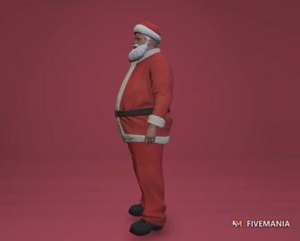 Chr25 Santa | Male Ped | Multiple Outfits | Optimized & Fivem Ready [Add-On] — video preview