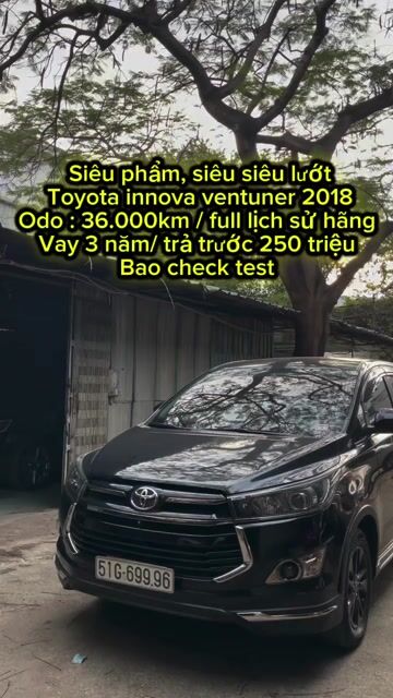 Toyota Innova 2018 Venturer. Mua bán Ô tô tại Quận Tân Phú Tp Hồ Chí Minh được đăng bởi Lê Tấn Dũ hình 1