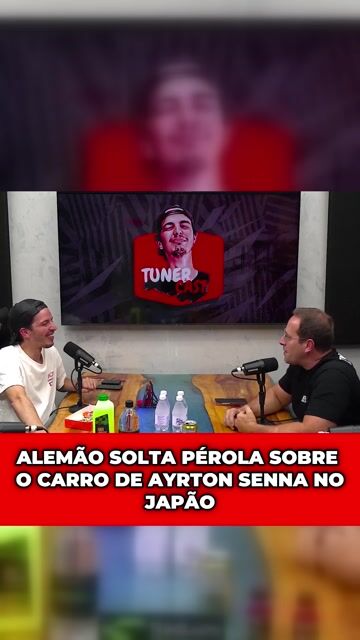 ALEMÃO SOLTA PÉROLA SOBRE O CARRO DE AYRTON SENNA NO JAPÃO