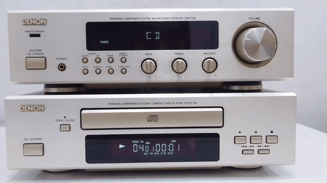 Denon DRA-F100 , Denon DCD-F100 cả 2 như mới. Mua bán Tivi, Âm thanh tại Thành phố Thủ Dầu Một Bình Dương được đăng bởi Lê Nguyễn Audio hình 1