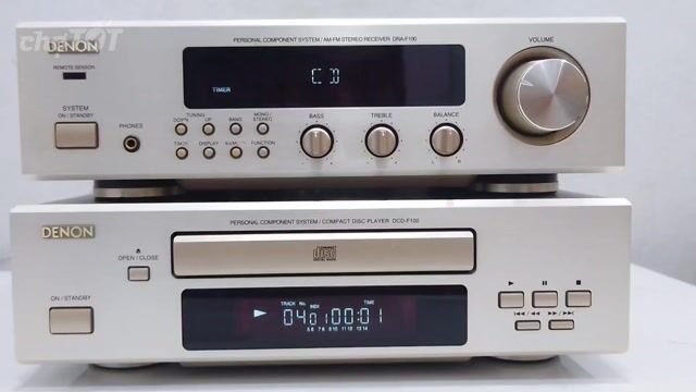 Denon DRA-F100 , Denon DCD-F100 cả 2 như mới. Mua bán Tivi, Âm thanh tại Thành phố Thủ Dầu Một Bình Dương được đăng bởi Lê Nguyễn Audio hình 1