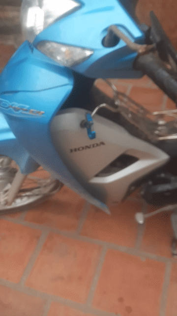 Honda Wave Xanh dương 15377 km. Mua bán Xe máy tại Huyện Quảng Xương Thanh Hóa được đăng bởi Anh Thư hình 1