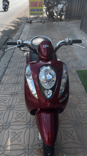 SYM Elite 50 Đỏ 547 km. Mua bán Xe máy tại Quận Ô Môn Cần Thơ được đăng bởi XE MÁY QUANG TRẦN chuyen bán xe trúng thưởng  hình 1
