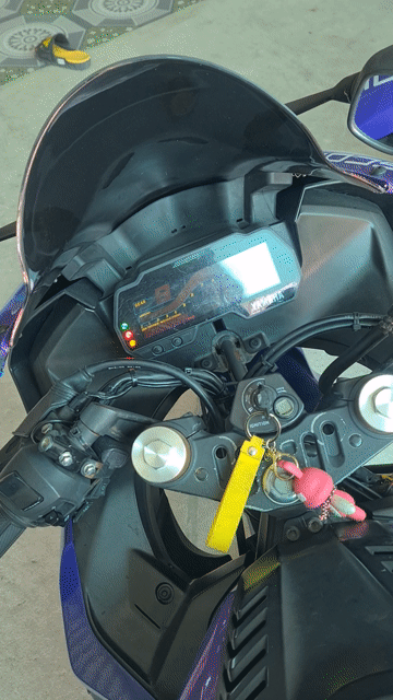 Yamaha R15 V3 Xanh dương. Mua bán Xe máy tại Huyện Bình Chánh Tp Hồ Chí Minh được đăng bởi Tan Tri Nguyen hình 1