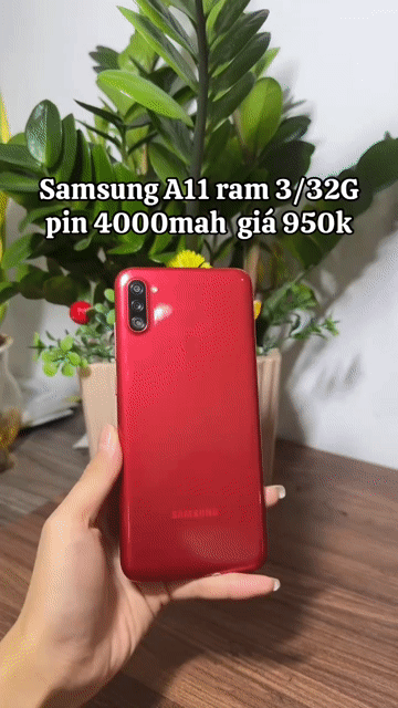 Samsung Galaxy A11 3GB/32GB Đỏ. Mua bán Điện thoại tại Quận Hà Đông Hà Nội được đăng bởi Điện Thoại Cũ  hình 1