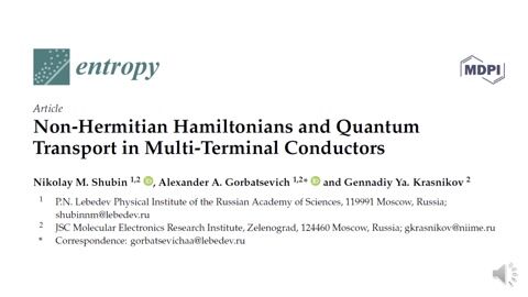 Non-Hermitian Hamiltonians and Quantum Transport