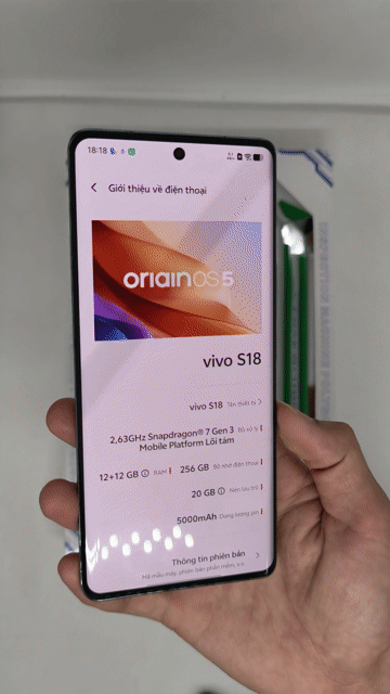 Vivo S18 12/256, full chức năng, có ship. Mua bán Điện thoại tại Quận Thanh Xuân Hà Nội được đăng bởi Đỗ Mạnh Nhuận hình 1