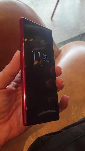 Sony Xperia 5 Mark 1 Đỏ 1 sim. Mua bán Điện thoại tại Quận 7 Tp Hồ Chí Minh được đăng bởi Lap hình 1