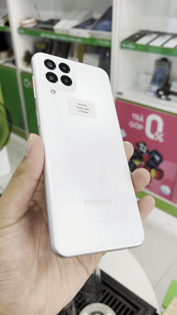 Samsung Galaxy M33 5G 128GB Trắng. Mua bán Điện thoại tại Quận Ngô Quyền Hải Phòng được đăng bởi lê thanh thuỷ hình 1